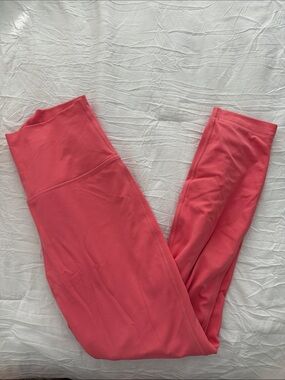 lululemon athletica Bright Coral High-Rise Yoga Leggings